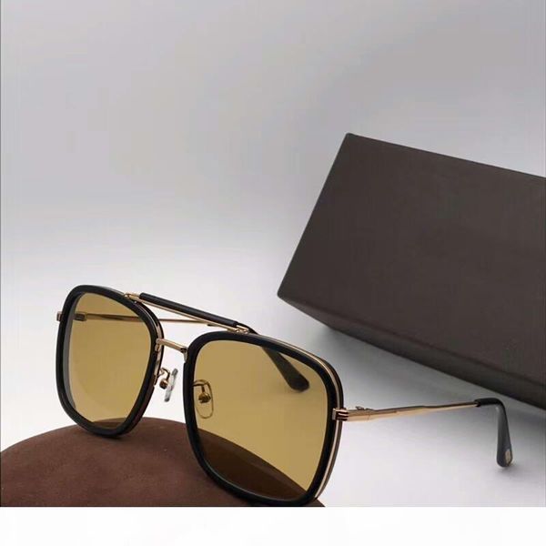 

huck ft 0665 black brown sunglasses glasses men sonnenbrille gafas de so designer sun glasses new with box, White;black