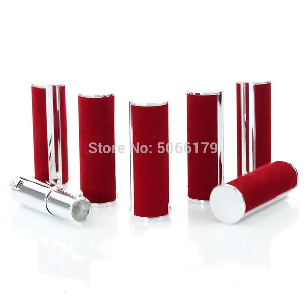 

storage bottles & jars 10pcs 12.1mm round plastic empty lipstick lip packing bottle cosmetic containers makeup lipbalm rouge accessories too