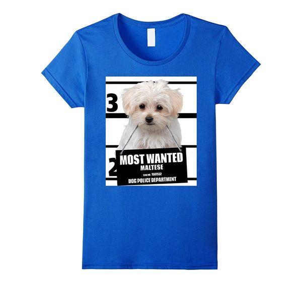 

2019 fashion stranger things t shirt men most wanted maltese t-shirt - dog tee shirts t shirts