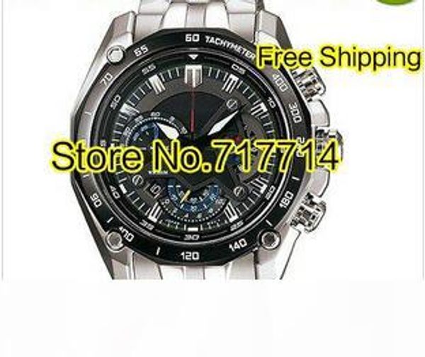 

wholesale-brand quartz ef-550rbsp-1av ef-550rbsp-1a men's watch function swing function ef 550 r b s p 550 men luxury watches, Slivery;brown