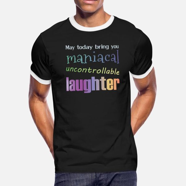 

funny quirky laughter inspirational well wishes t shirt men printed 100% cotton crew neck letters sunlight breathable spring letters shirt