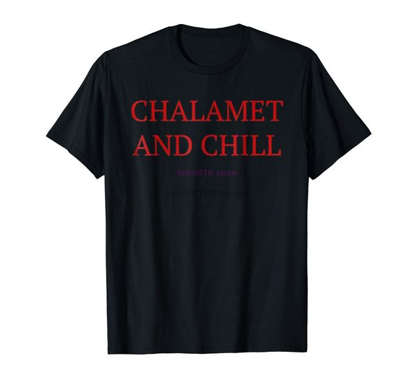 

brand men shirt chalamet and chill tshirt
