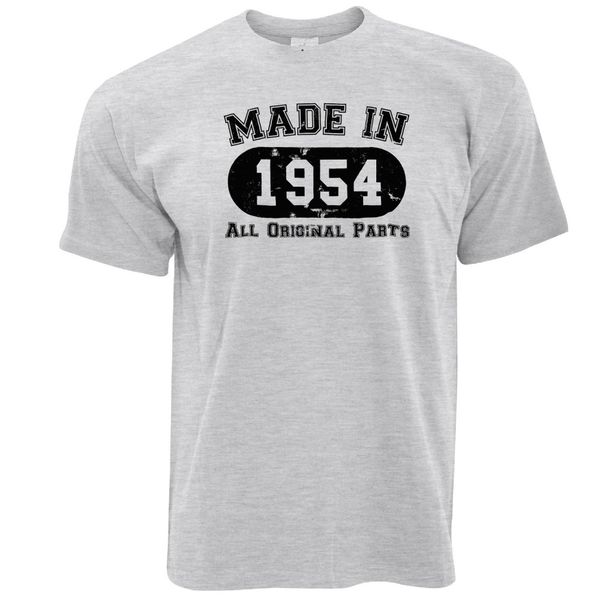 

sport 2019 summer new design cotton male tee shirt designing birthday mens t-shirt made in 1954 all original parts gift novelty tee