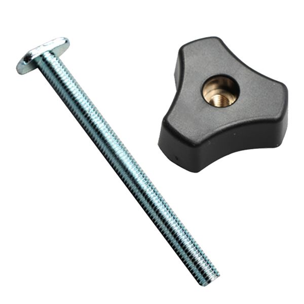 

t-slot t-tracks quick acting hold down clamps tools screw durable woodworking, Golden;silver