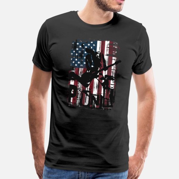 

punk t shirt men print short sleeve o neck leisure crazy basic spring autumn family shirt