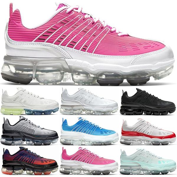 

mens trainers 360 running shoes men women triple black white platinum tint university red high outdoor sports sneakers size 36-45, White;red