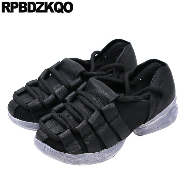 

chinese women rubber sole ladies lace up black 2020 genuine leather fashion flats spring autumn designer shoes china round toe