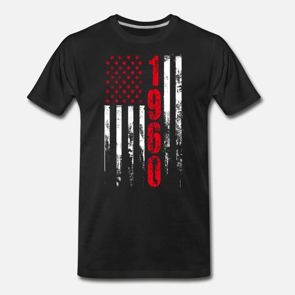 

1960 t for american who was born in 19 t shirt men designer short sleeve size s-3xl outfit new style spring autumn family shirt, White;black