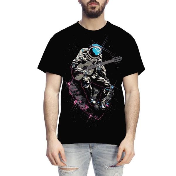 

3d space astronaut print spacex spaceship rocket ho 3d print shirts horror horror harajuku men clothing