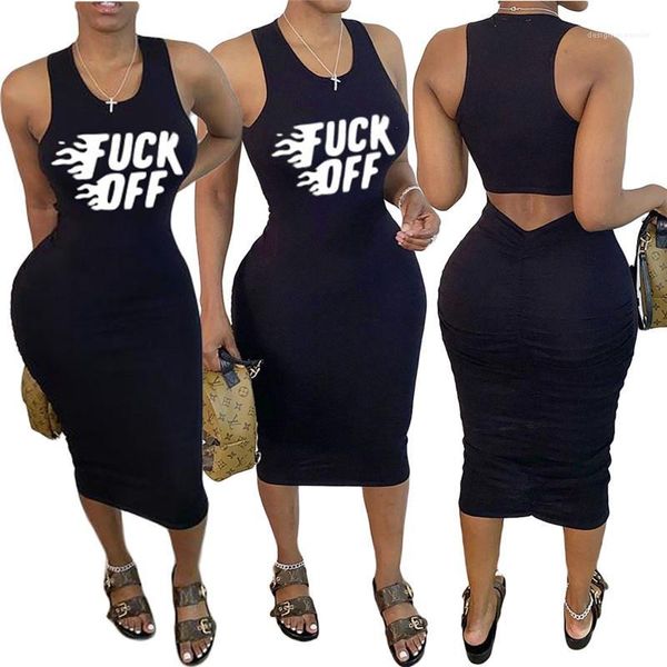 

out irregular womens pleated dresses female clothing summer womens casual dresses letter printed scoop neck hollow, Black;gray