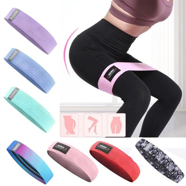 

resistance bands 64 cm hip torturing latex non slip stretch yoga squat belt rubber band for fitness gum