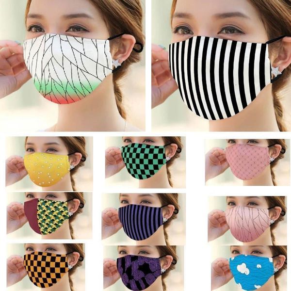 

printed cloth mouth mask pm2.5 m dustproof and washable smong face mask protective mask for striple hh9-3020