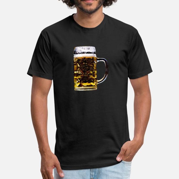 

german beer t shirt men print 100% cotton crew neck standard fitness breathable summer style cool shirt