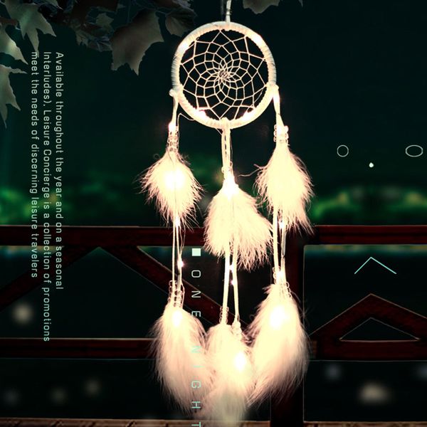 

valentine's day birthday gift pure white dream catcher lovely warm style hanging home decoration dream small night dreamcatcher