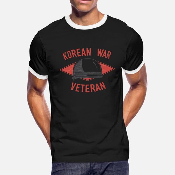 

korean war veteran korean war veteran t shirt men character short sleeve round neck outfit anti-wrinkle comical spring autumn leisure shirt