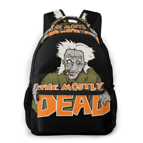 

the mostly dead backpack for girls boys travel rucksack the printing