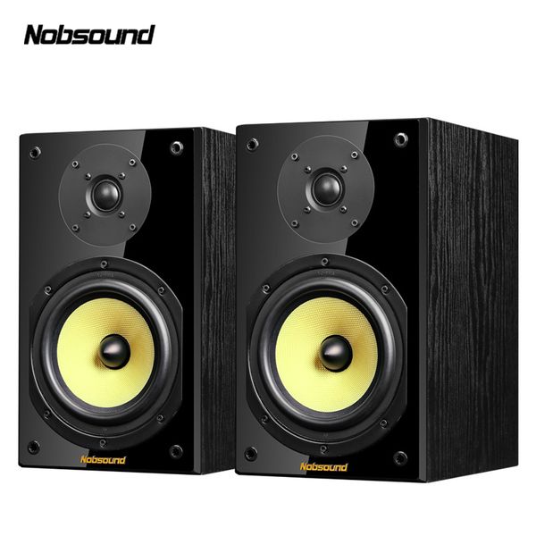 

nobsound ns-2000 wood 100w 1 pair 6.5 inches bookshelf speakers 2.0 hifi column sound home professional speaker