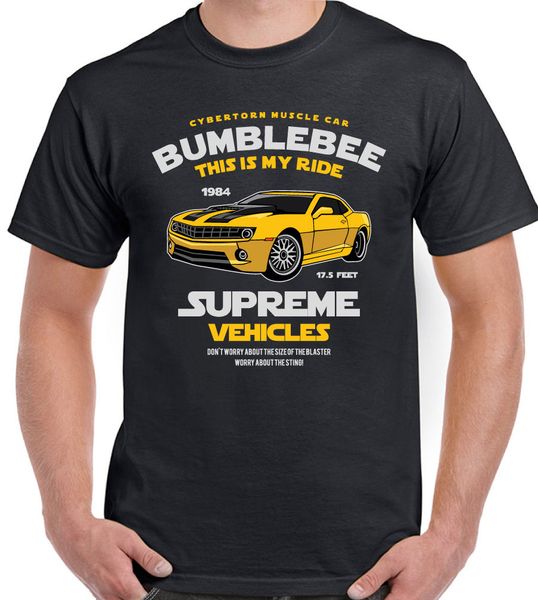 

2019 men designer clothes slim fit cotton high-quality bumblebee this is my rider t-shirt design your own t shirt