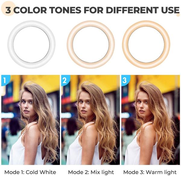 

profissional selfie phone led ring light with tripod stand ring lamp pgraphy lighting bluetooth remote youtube tiktok live