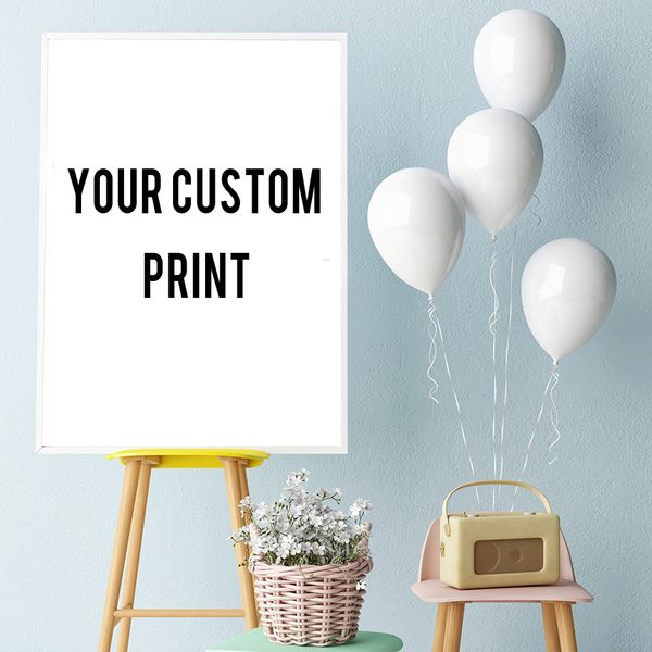 

custom animal canvas print wall art canvas painting nordic posters and prints wall pictures for living room baby kids room decor