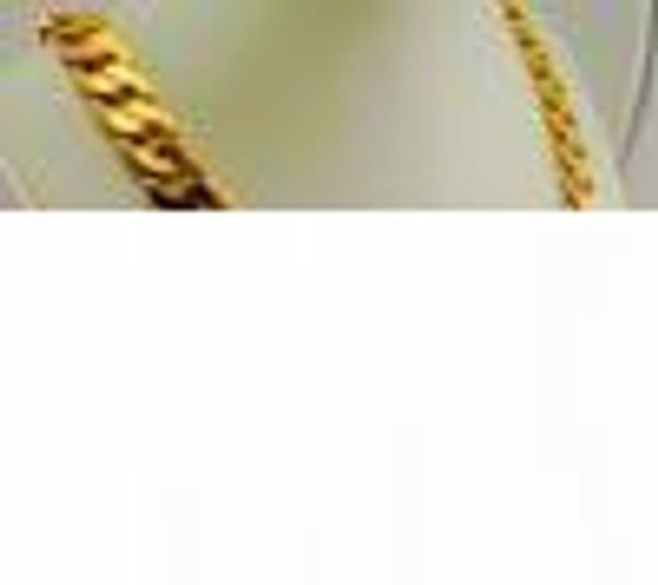 

10mm*60cm 24k gold plated male gold plated necklace men jewelry alluvial elegant vintage golden chain jewelry, Silver