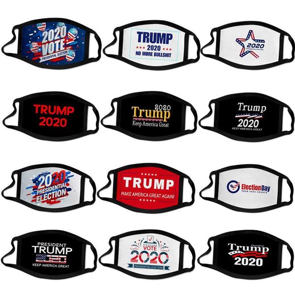 

DHL Shipping 2020 Election Trump Cotton Mask Keep America Great Again Cosplay Biden Party Face Masks Anti Dust Pollution Mouth Cover FY9008