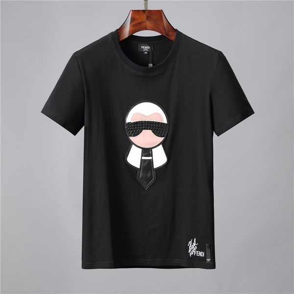 

2020 summer mens t shirts short sleeve digital print brand rapper male o-neck tees teens designers clothing s-3xl, White;black