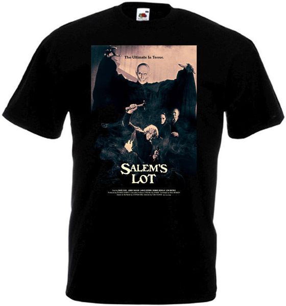 

salem's lot v3 t shirt black movie poster all sizes s-3xl summer fashion funny print t-shirt game shirt tee