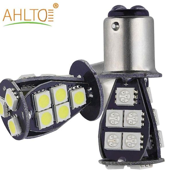 

2pcs car brake light 1157 bay15d tail signal led car dome reading led parking trunk bulb 5w 18smd license plate lamp dc 12v