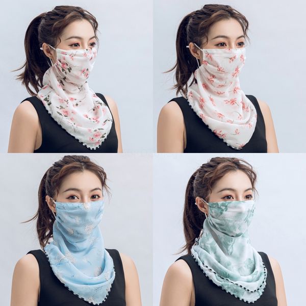 

анти dust лица рот маски для взрослых пыле anti-l washableice silk дизайнерские печатные маски # 312, Black