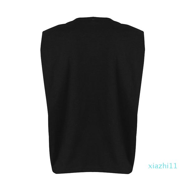

fashion women t-shirt summer sleeveless round neck tee, White