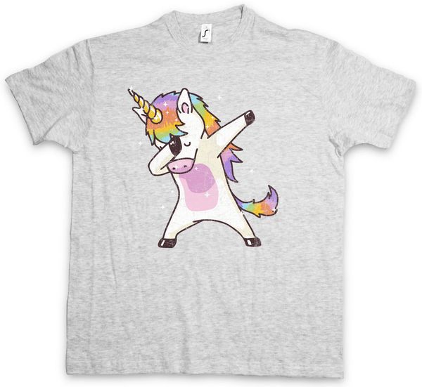 

unicorn dab i t-shirt dance dj mc disco club clubbing party hard thug rainbow novelty cool men short sleeve t shirt