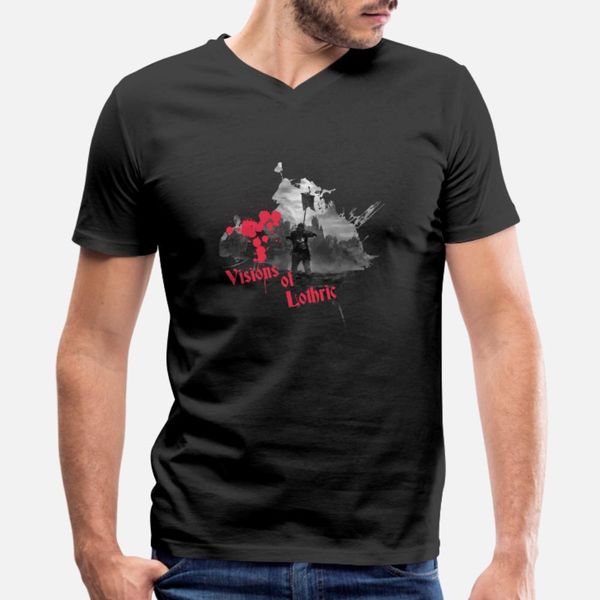 

visions of lothric t shirt men graphic cotton euro size s-3xl slim graphic basic spring autumn letters shirt