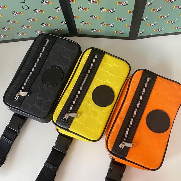 

fashion waist bag fitness waist bag designer handbags printed leather material casual retro style style design