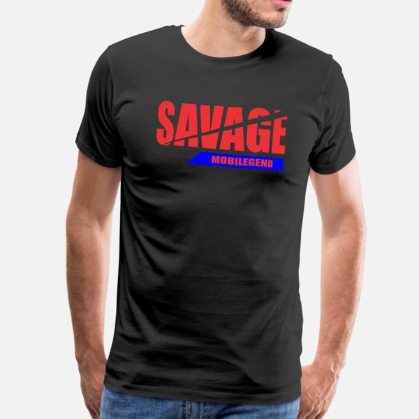

savage t shirt men customize short sleeve s-xxxl natural graphic authentic summer normal shirt