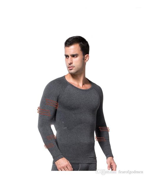 

body shapers heating fiber fitness skinny abdomen tight mens underwear mens clothing mens slimming warm, Black;brown