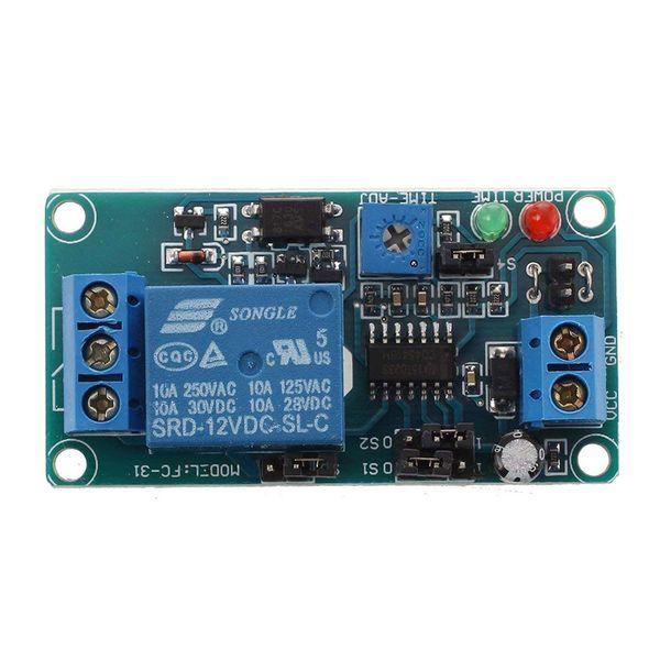 

dc 12v timing board timer relay module switch trigger time delay circuit