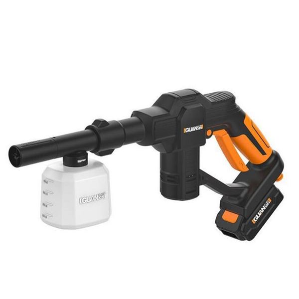 

high pressure car washer wireless car wash spray gun portable water gun rechargeable lithium battery wash artifact