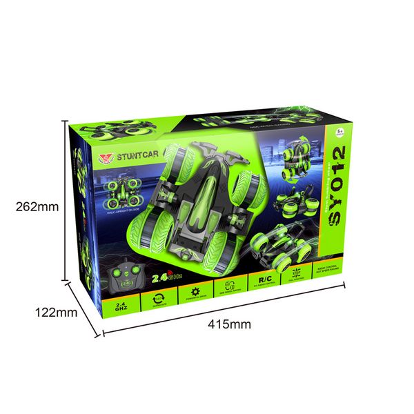 

2.4g rc car kid toys drift sideline stunt car double sided off road vehicle 2020 sell gift of child