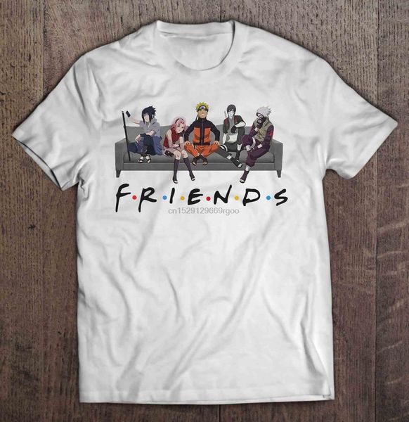 

men t shirt friends naruto couch version women t-shirt