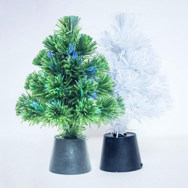 

mini usb fiber christmas tree christmas decoration 30cm pvc diy tree deskhome decor decoration kids gif