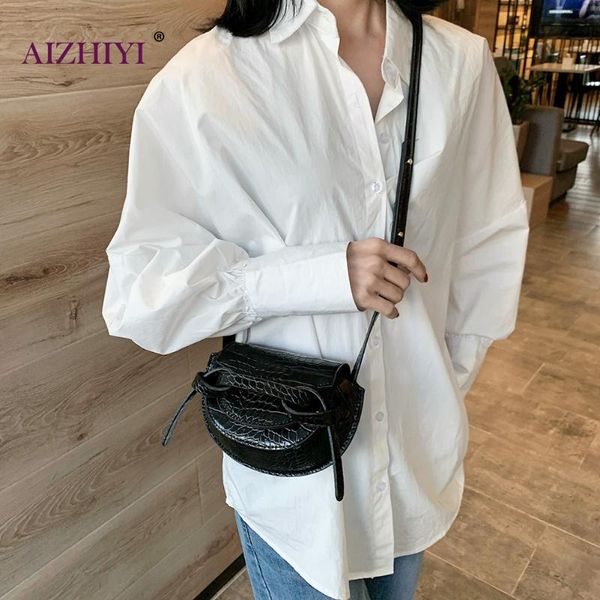 

женщины мини-сумки на ремне 2020 новая мода крокодиловой кожи женщин сумка женская повседневная твердые сумки crossbody седло