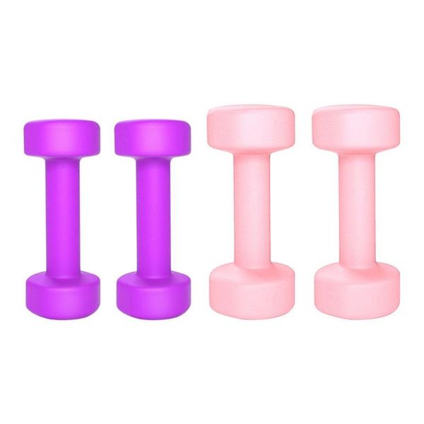 

2pcs/pack fitness dumbbells pvc fitness equipment weight exercise dumbbells arm muscle training portable dumbb for strength trai