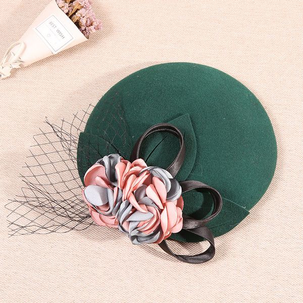 

england 2019 new bridal headwear glamorous vintage elegant gauze veil hat wedding party chapel hats