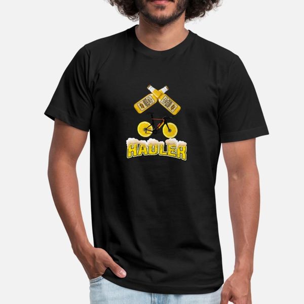 

radler lemon beer limited edition t shirt men custom short sleeve o-neck solid color sunlight authentic summer style formal shirt