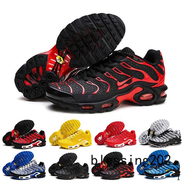 

tn kpu runnig shoes 2019 tpu new color men athletic fashion all black white green blue red men casual shoes us 7-13 sbw2p