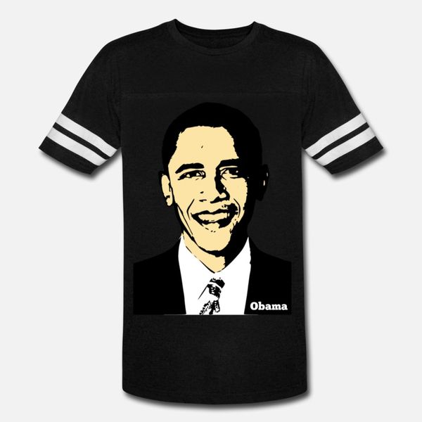 

barrack obama 2 t shirt men character cotton o-neck natural crazy basic spring trend shirt