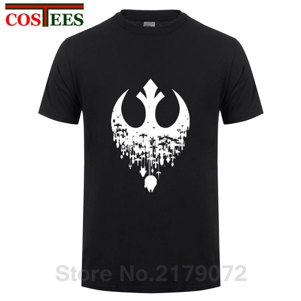 

hombre fractured rebellion star falcon t shirt jedi wars rebel t-shirt homme tshirt darth vader hiphop tshirt camiseta masculino
