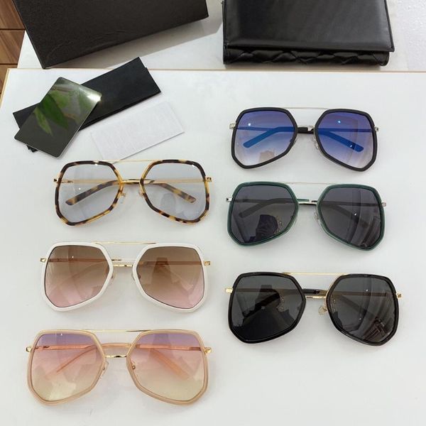 

sunglasses brand designer women's polygonal frame fashion simple wear comfortable, White;black