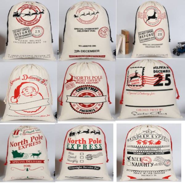

large santa sacks christmas sacks personalized ornaments decorations baubles 50 70cm high-quality r chat with me